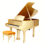 Megarya Golden Grand Piano for Sale