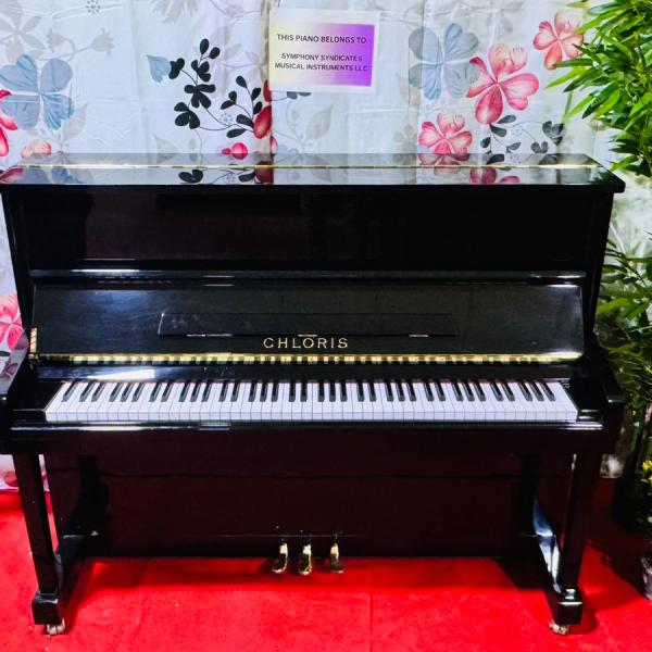 Chloris Hu 118 Upright Piano In Black (171286)