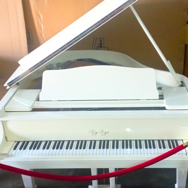 Megarya Brand New Self-Playing White Grand Piano |Used Pianos Dubai