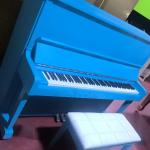 Kawai Blue Elegant Piano Serial No 177321 with Bench