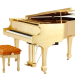 Megarya Golden Grand Piano for Sale