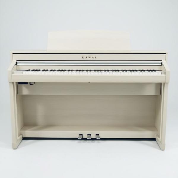 Kawai CA 58 White Ash Digital Piano With Bench