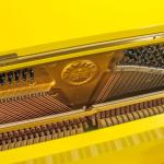 Yamaha U1 Upright Piano | Yellow Finish | Used Pianos Dubai