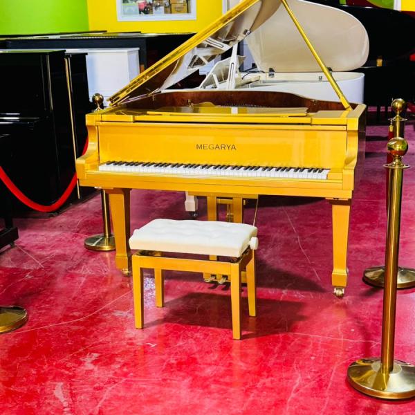 Megarya Golden Grand Piano for Sale | Used Pianos Dubai