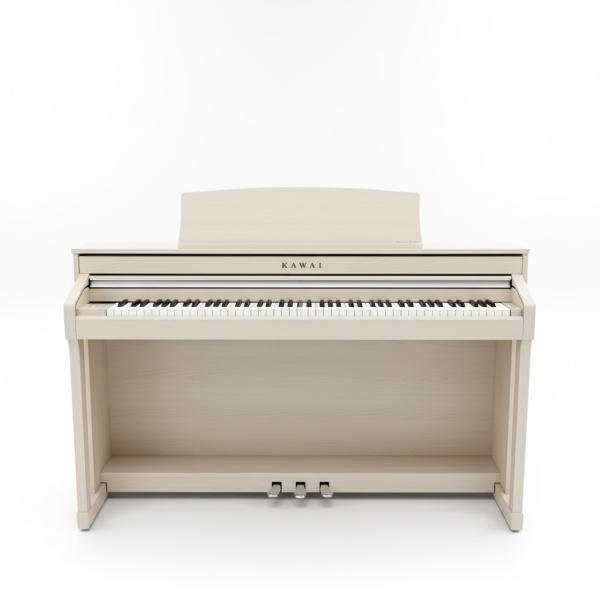 Kawai CA 58 White Ash Digital Piano With Bench