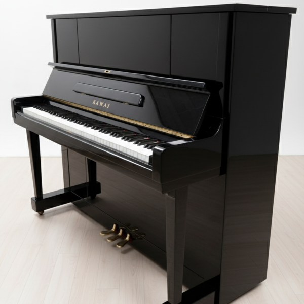 Kawai K20 Upright Piano Serial No 109580 In Polished Ebony