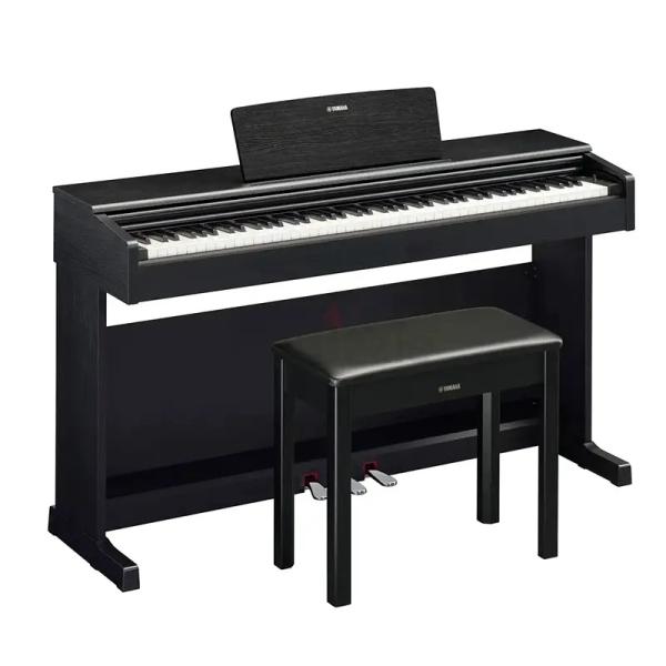 Yamaha Arius YDP 144 Black Digital Piano – Elegant, Authentic, and Fully Featured